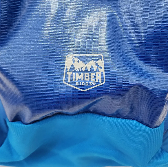 TIMBER RIDGE Unisex Blue Xplorer 25L Hiking Waiststrap Backpack 13" x 7.08" x 20 - Picture 2 of 16